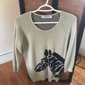 Zebra sweater
